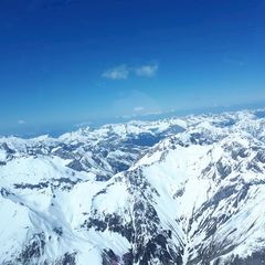 Flugwegposition um 13:08:09: Aufgenommen in der Nähe von Gemeinde Flirsch, Österreich in 3300 Meter